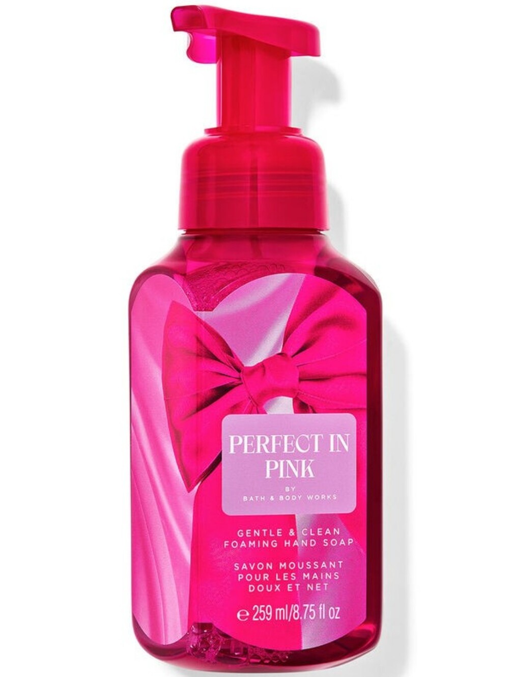 Bath & Body Works Perfect in Pink Gentle Foaming Hand Soap 8oz NEW RARE